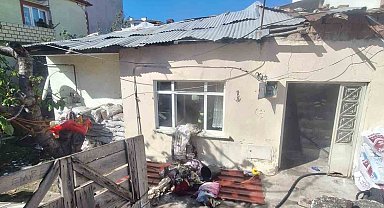 Sobadan çıkan yangın paniğe neden oldu