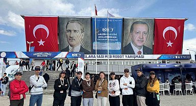 Söke MTAL robot yarışmasında Söke'yi temsil etti