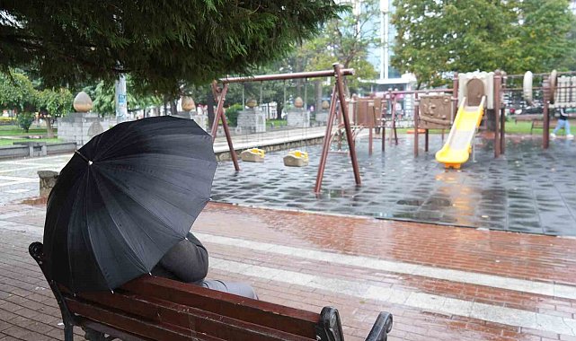 Son 24 saatte Türkiye'de en çok yağış alan 3. il Samsun oldu