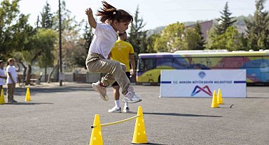 Sporbus aracı, kırsal bölgelerdeki çocukları sporla buluşturuyor