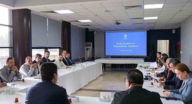 SUBÜ Kalite Komisyonu akreditasyon için toplandı