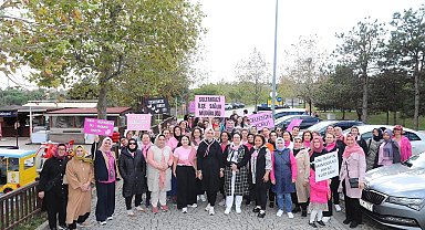 Sultangazi'de kadınlardan farkındalık yürüyüşü