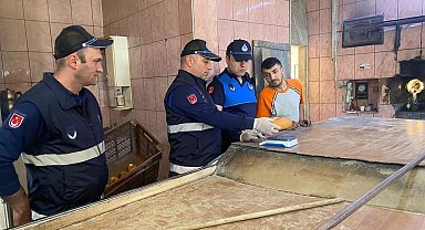 Sungurlu'da pastane ve fırınlar denetlendi