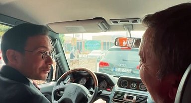 Süper Vali Recep Yazıcıoğlu'nun oğlu yıllar sonra babasının kullandığı jeepi sürdü