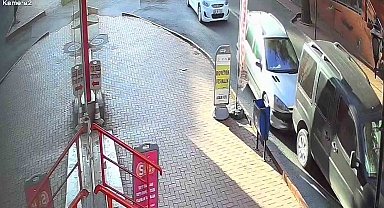 Sürücü direksiyonda epilepsi nöbeti geçirdi, önde araç olması faciayı önledi
