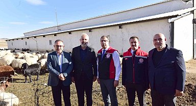 Tarım ve Orman Bakan Yardımcısı Gümen, Ahlat'ta tarım ve hayvancılık tesislerini gezdi