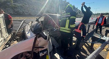 Tarsus'ta trafik kazası 1 yaralı