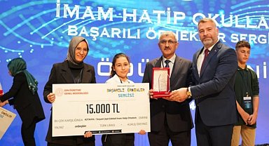 Tavşanlı Şeyh Edebali İmam Hatip Ortaokulu, projesiyle Türkiye ikincisi oldu