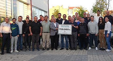 Tavşanlı'da amatör spora maddi destek