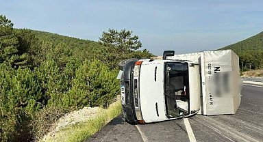 Tavşanlı'da trafik kazası: 1 yaralı