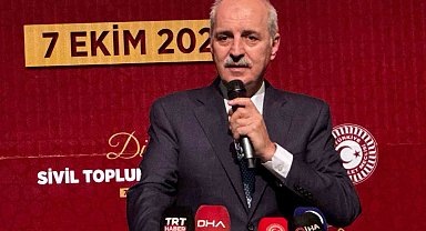 TBMM Başkanı Kurtulmuş: "Türkiye arz-ı mevudun gerçekleşmesine asla müsaade etmeyecektir"