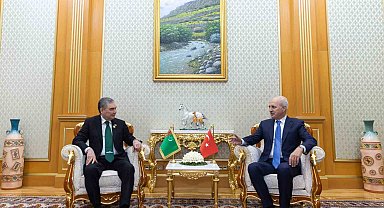 TBMM Başkanı Kurtulmuş, Türkmenistan'da
