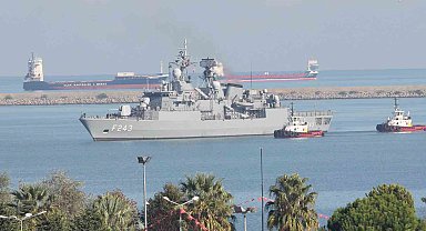 TCG Yıldırım Fırkateyni Samsun'da