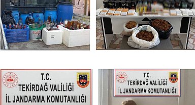 Tekirdağ'da 'Türkiye Duman Uygulaması'nda 13 kişi yakalandı