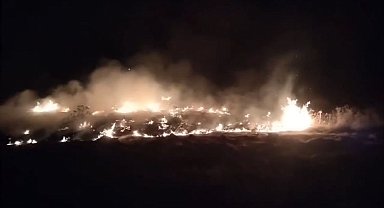 Tekirdağ'da anız yangını korkuttu