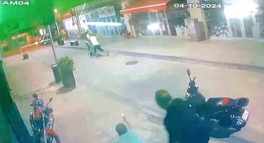 Tekirdağ'da cinayet anı kamerada