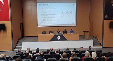Tekirdağ'da muhtarlara NARVAS uygulaması tanıtıldı