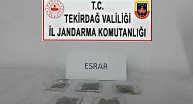 Tekirdağ'da uyuşturucu ve silah operasyonları: Çok sayıda suç unsuru ele geçirildi