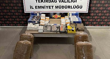 Tekirdağ'daki kaçakçılık operasyonunda 42 kişi hakkında yasal işlem başlatıldı