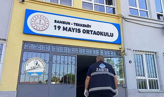 Tekkeköy'de okul kantinleri denetlendi