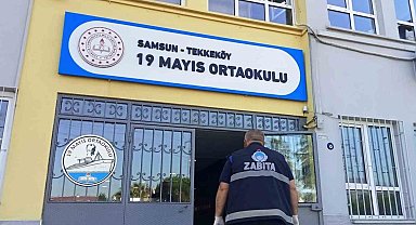 Tekkeköy'de okul kantinleri denetlendi