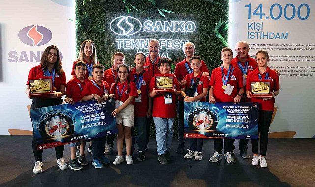 Teknofest Akdeniz'de en çevreci projeler ödüllendirildi
