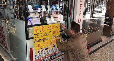 Terör Örgütü FETÖ elebaşının ölümüne indirim kampanyası yaptı