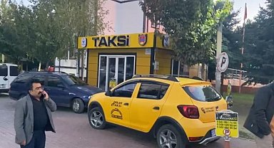 Teröristler TUSAŞ'a gasp ettikleri ticari taksiyle geldi