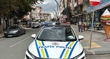 Ters yön kuralına uymayan sürücülere 1 milyon lira ceza kesildi