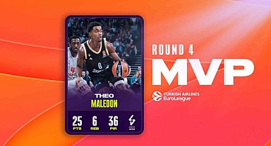 THY Euroleague'de 4. haftanın MVP'si Theo Maledon oldu