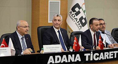 Ticaret Bakanı Bolat: "Adana'da ilk 8 ayda 223 milyon lira hibe ihracat teşviki desteği sağladık"