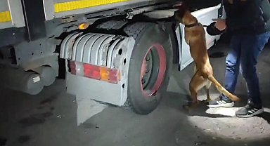 Tırın içine zulalanmış 730 gram narkotik madde ele geçirildi