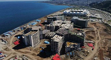 Trabzon Şehir Hastanesi inşaatının yüzde 50'si tamamlandı