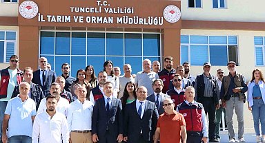 Tunceli'de, tarımsal üretim planlama bilgilendirme toplantısı