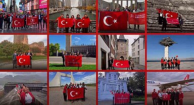Türk Hava Yolları'ndan 29 Ekim Cumhuriyet Bayramı kutlaması