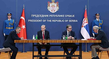 Türkiye ile Sırbistan arasında 11 anlaşma imzalandı
