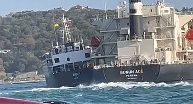 Ulaştırma ve Altyapı Bakanlığından Boğaz'daki gemi kazasına ilişkin açıklama: "Gemilerde maddi hasar meydana geldi"