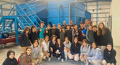 Uludere İçme Suyu Arıtma Tesisi, öğrencilerin dersine konu oldu
