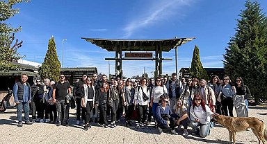 Üniversite öğrencilerinden Tepebaşı'na teknik gezi