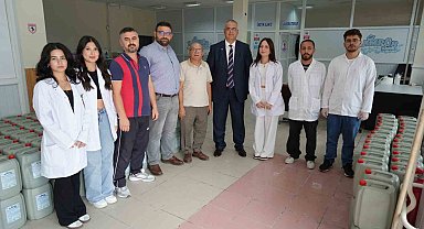 Üniversiteden 29 çeşit temizlik malzemesi