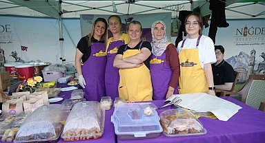 Üreten kadınlar Niğde 4. Gastronomi Festivali'nde buluştu