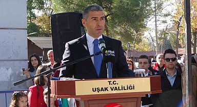 Uşak'ta Türkiye Cumhuriyetinin 101. yaşı coşkuyla kutlandı