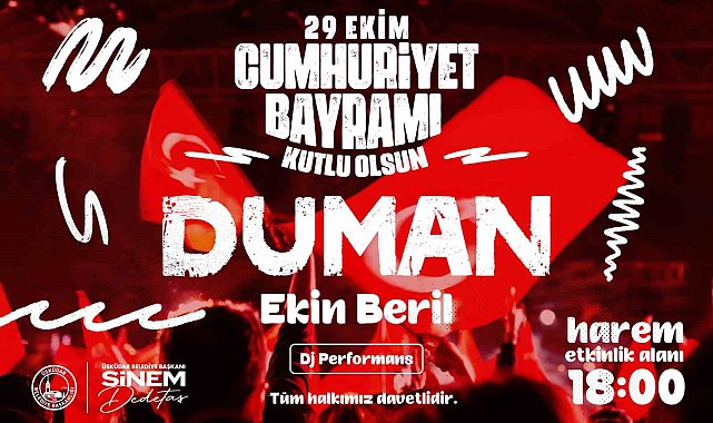Üsküdar'da 29 Ekim coşkuyla kutlanacak