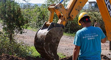 Uzakkışla'da altyapı projesinde ilerleme oranı yüzde 50