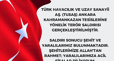 Vali Aksoy'dan Ankara'daki saldırıyla ilgili taziye mesajı