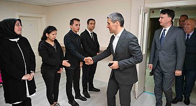 Vali Aktaş, kurum Brifinglerine devam ediyor