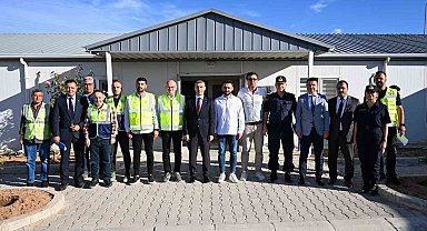 Vali Aktaş, YHT hattı güzergahında incelemelerde bulundu