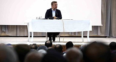 Vali Aydoğdu, muhtarlar ve esnaf temsilcileriyle toplantı yaptı