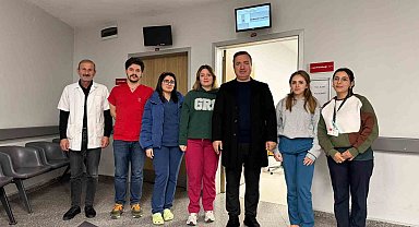 Vali Aydoğdu'dan gece yarısı hastane denetimi