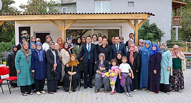 Vali Aygöl, Küplü köyünde kadınları dinledi